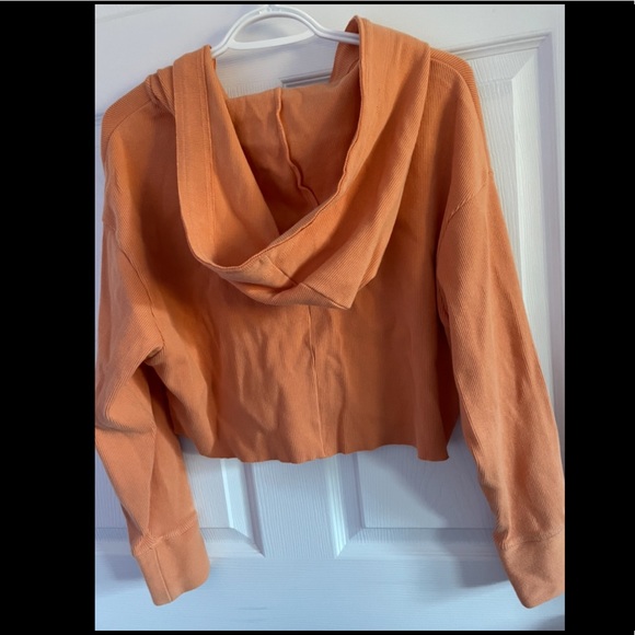 Out from under cropped zip up hoodie - Picture 2 of 5